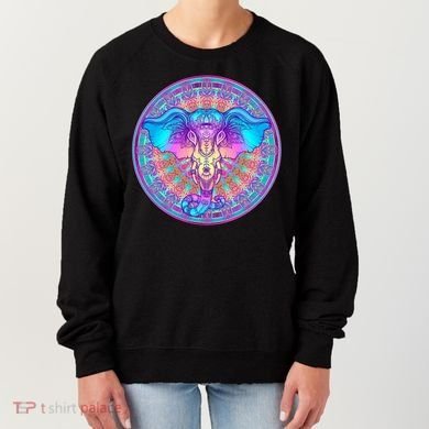 Elephant Mandala Pastel Rainbow Women's Sweatshirt