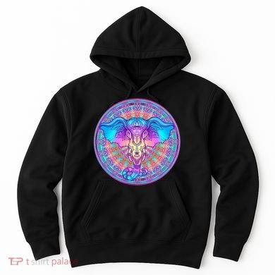 Elephant Mandala Pastel Rainbow Hoodie