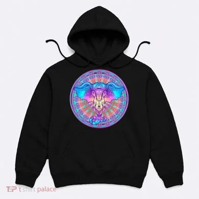 Elephant Mandala Pastel Rainbow Hoodie