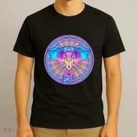 Elephant Mandala Pastel Rainbow T-Shirt thumb 3