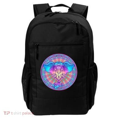Elephant Mandala Pastel Rainbow Backpack