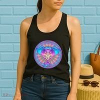 Elephant Mandala Pastel Rainbow Women's Tank Top thumb 2