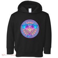 Elephant Mandala Pastel Rainbow Toddler Hoodie thumb 0