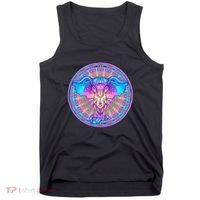 Elephant Mandala Pastel Rainbow Tank Top thumb 0