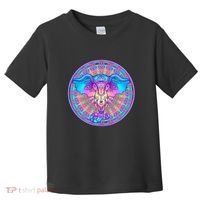 Elephant Mandala Pastel Rainbow Toddler T-Shirt thumb 0