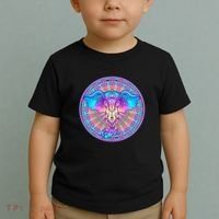 Elephant Mandala Pastel Rainbow Toddler T-Shirt thumb 2