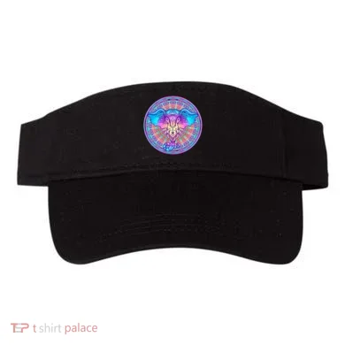 Elephant Mandala Pastel Rainbow Visor