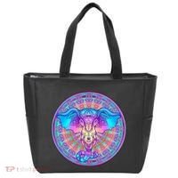Elephant Mandala Pastel Rainbow Bag thumb 0