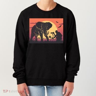 Elephant Photography Women's Sweatshirt