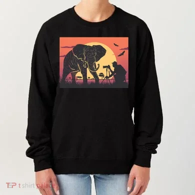 Elephant Photography Women's Sweatshirt