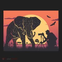 Elephant Photography Women's Sweatshirt thumb 2