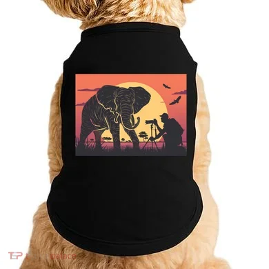 Elephant Photography Doggie Tank
