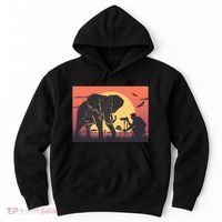 Elephant Photography Hoodie thumb 0