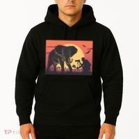Elephant Photography Hoodie thumb 2