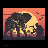 Elephant Photography Long Sleeve Shirt thumb 2