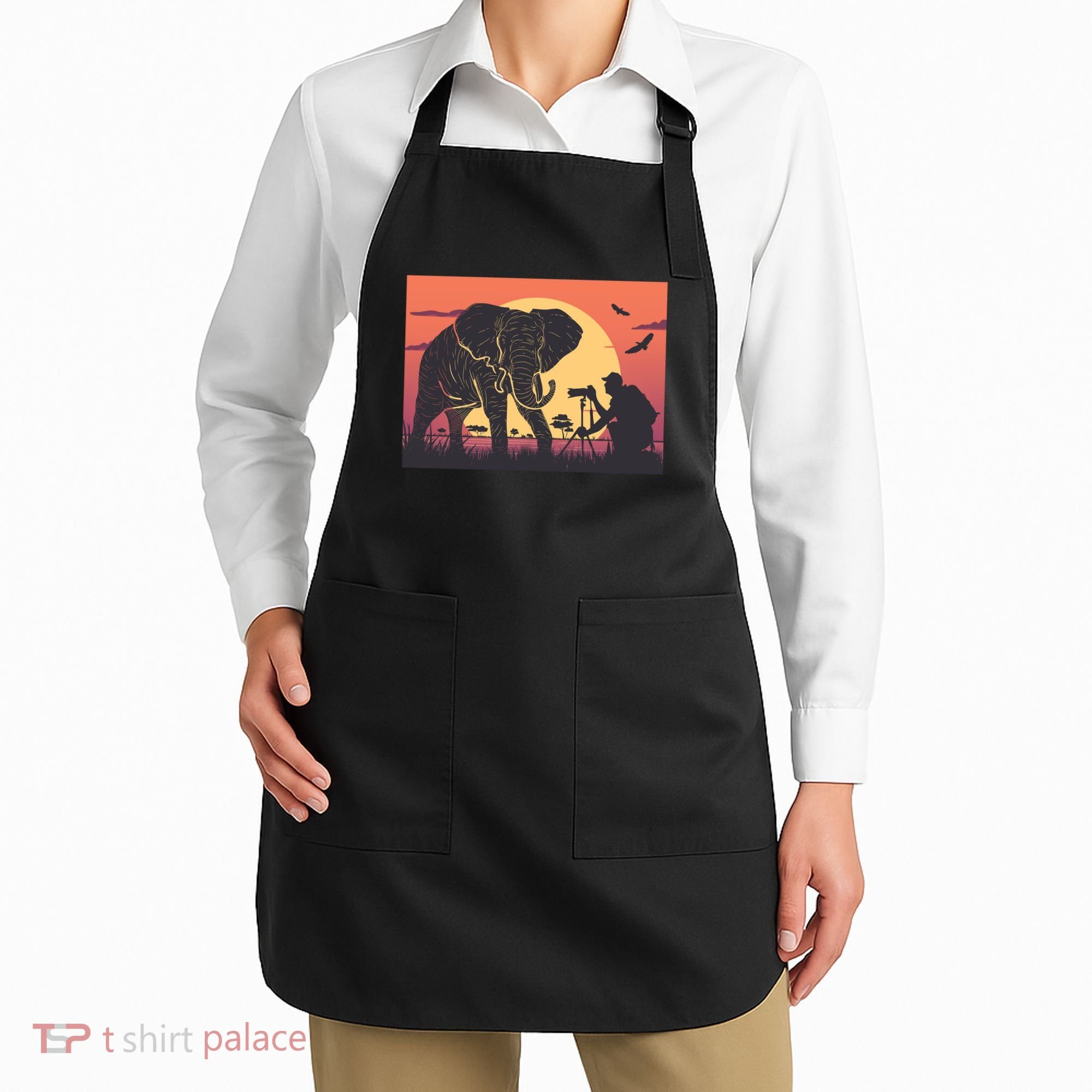 Elephant Photography Apron