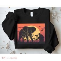Elephant Photography Sweatshirt thumb 2