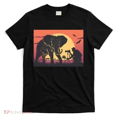 Elephant Photography T-Shirt