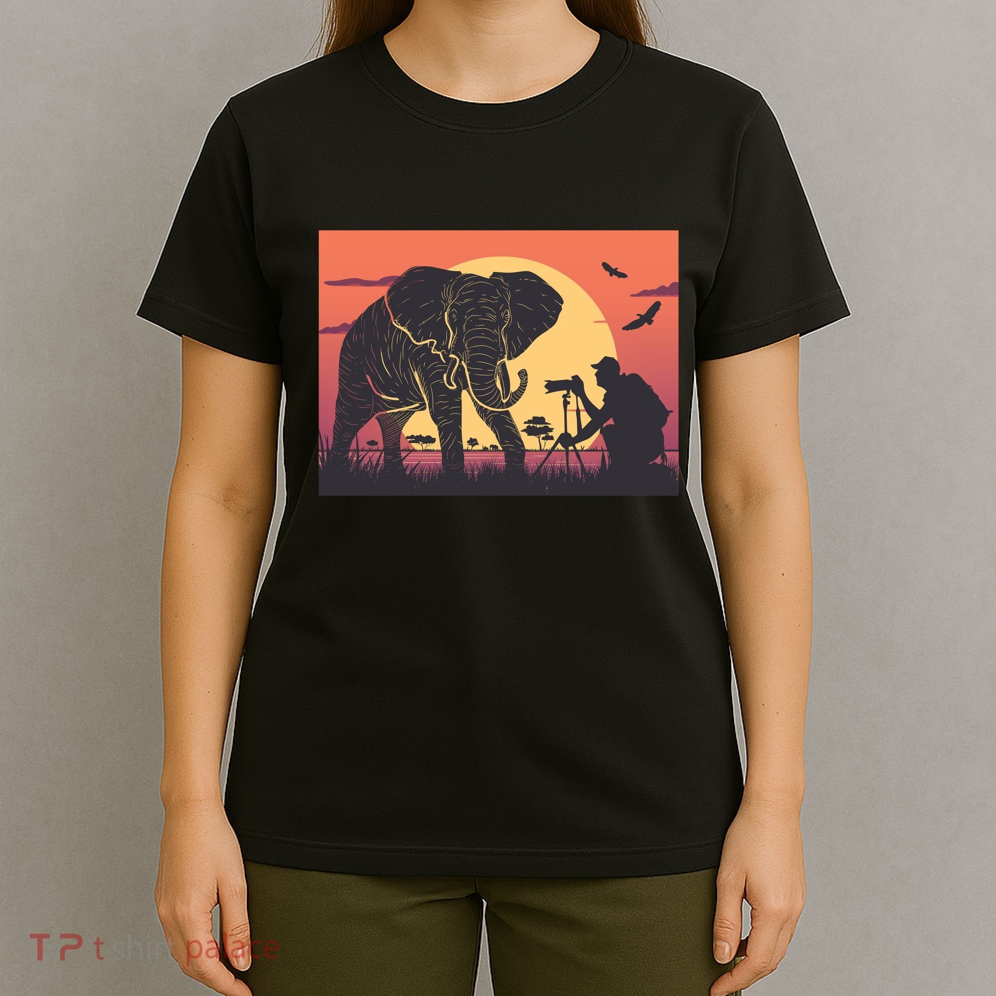Elephant Photography T-Shirt