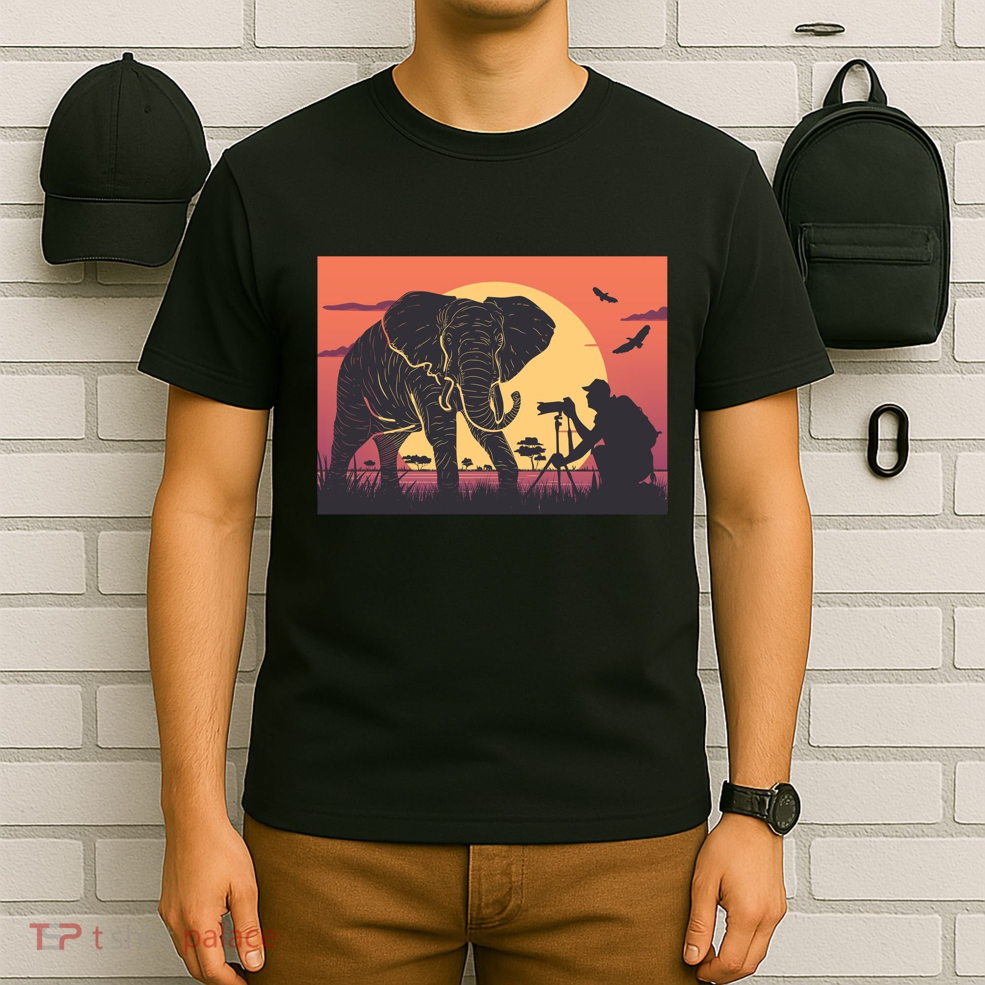 Elephant Photography T-Shirt