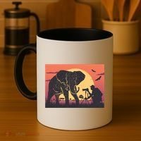 Elephant Photography Coffee Mug thumb 4
