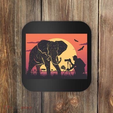 Elephant Photography Coaster