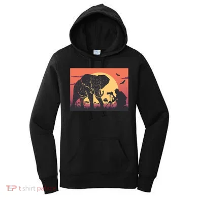 Elephant Photography Women's Hoodie
