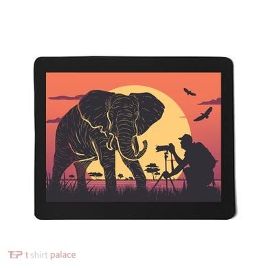Elephant Photography Mousepad