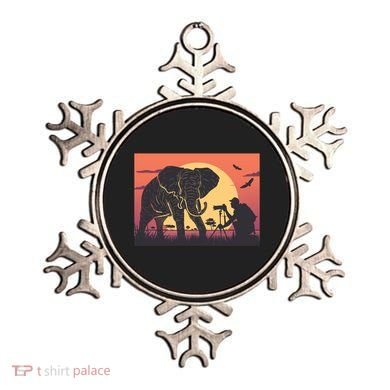 Elephant Photography Ornament