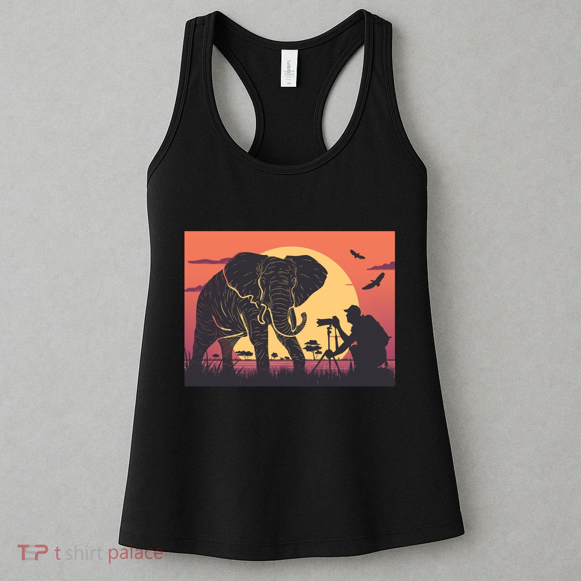 Elephant Photography Women's Tank Top