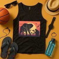 Elephant Photography Tank Top thumb 4