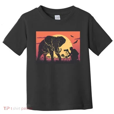 Elephant Photography Toddler T-Shirt