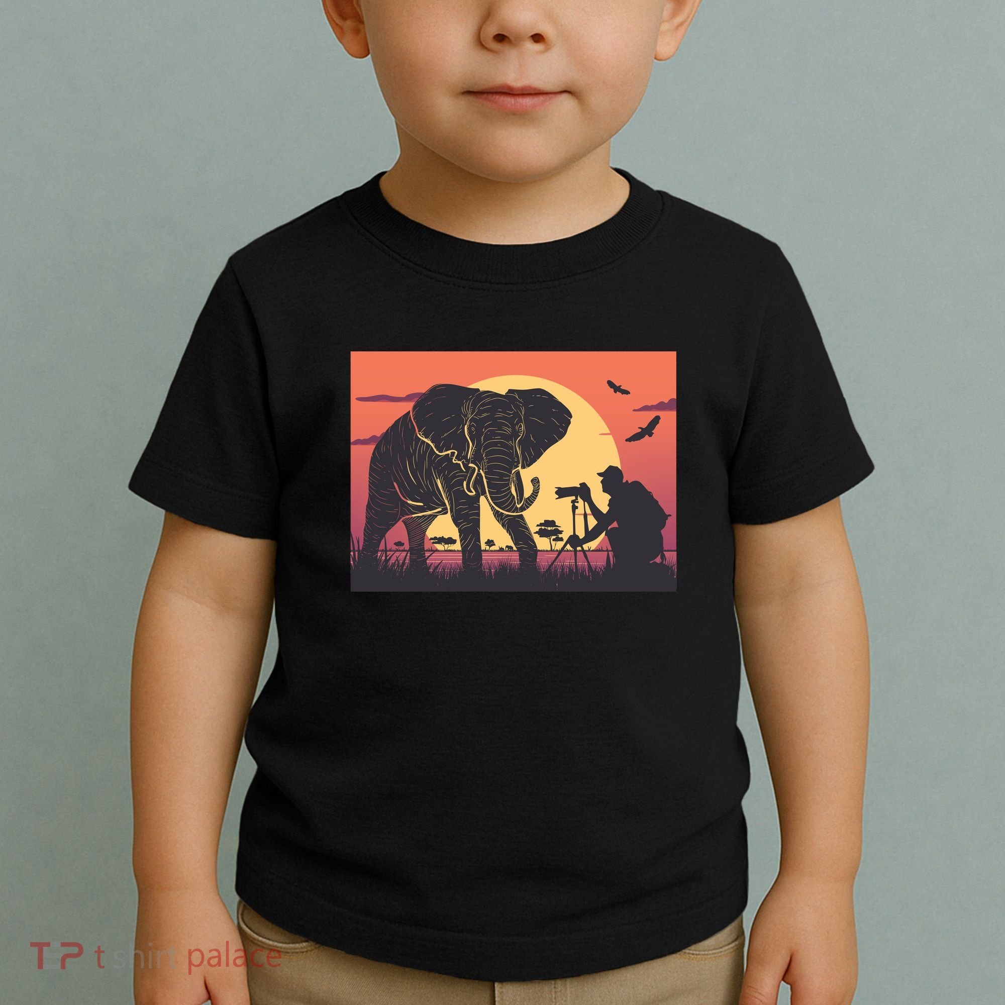 Elephant Photography Toddler T-Shirt