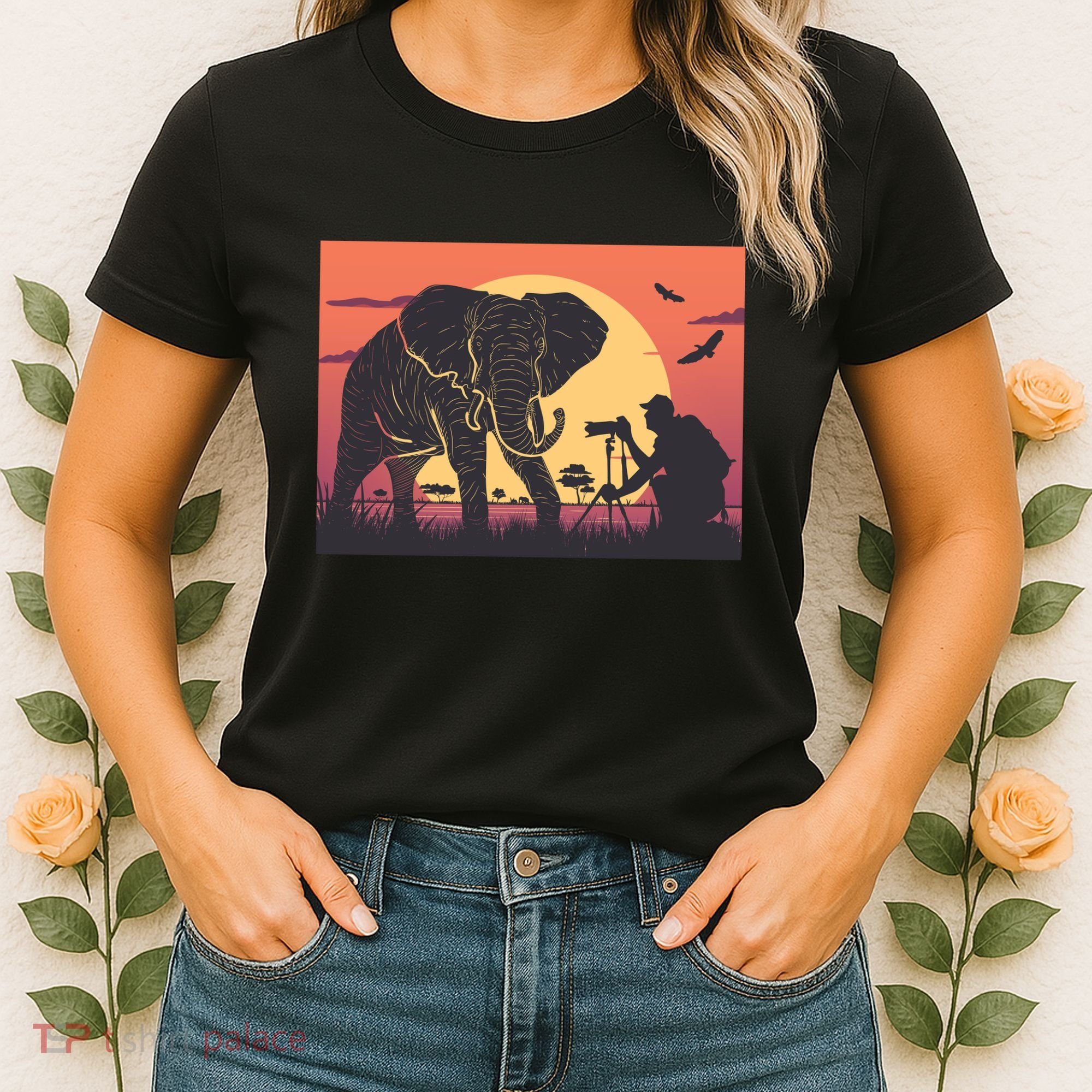 Elephant Photography Women's T-Shirt
