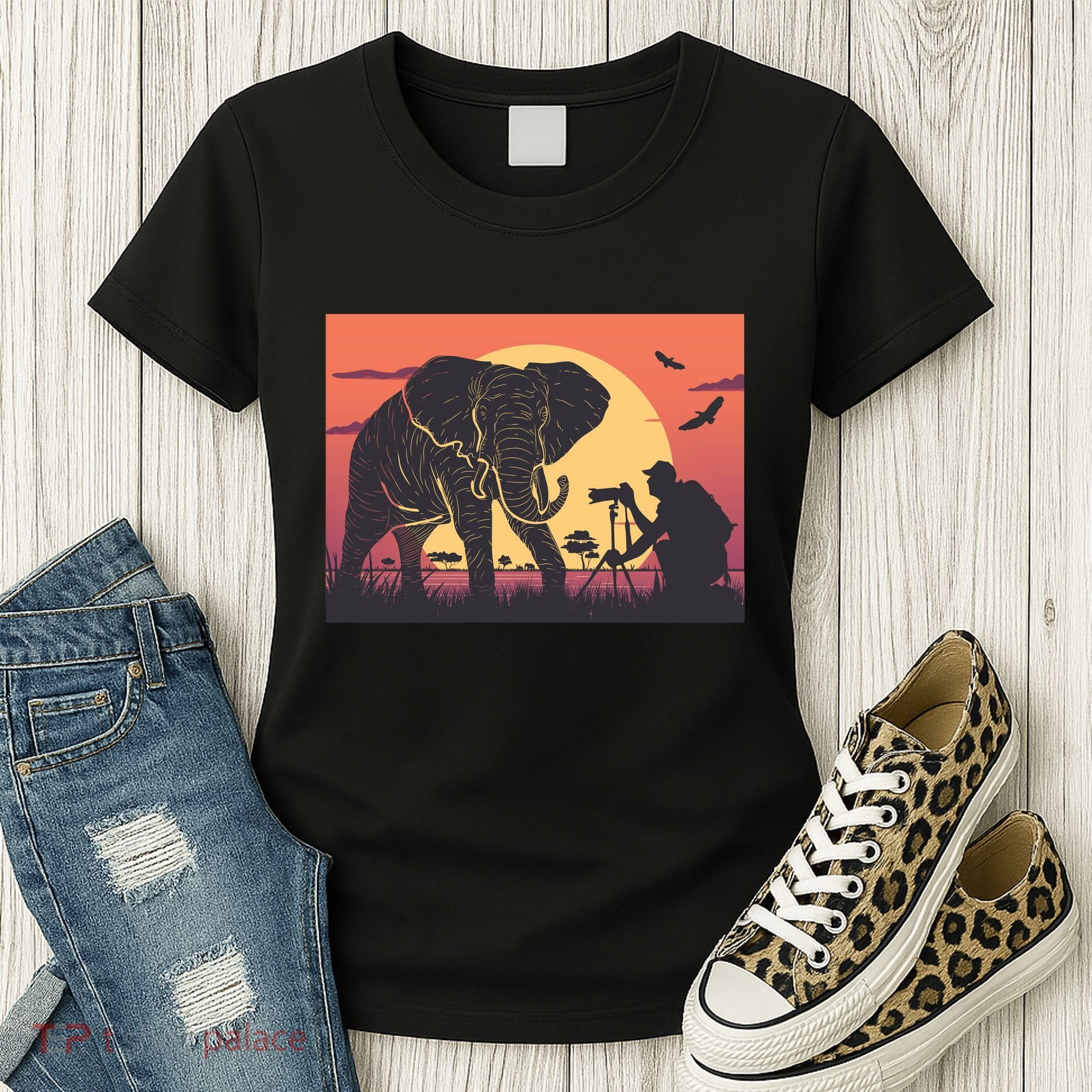 Elephant Photography Women's T-Shirt