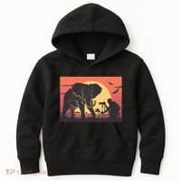 Elephant Photography Kids Hoodie thumb 0