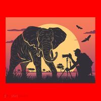 Elephant Photography Santa Hat thumb 1