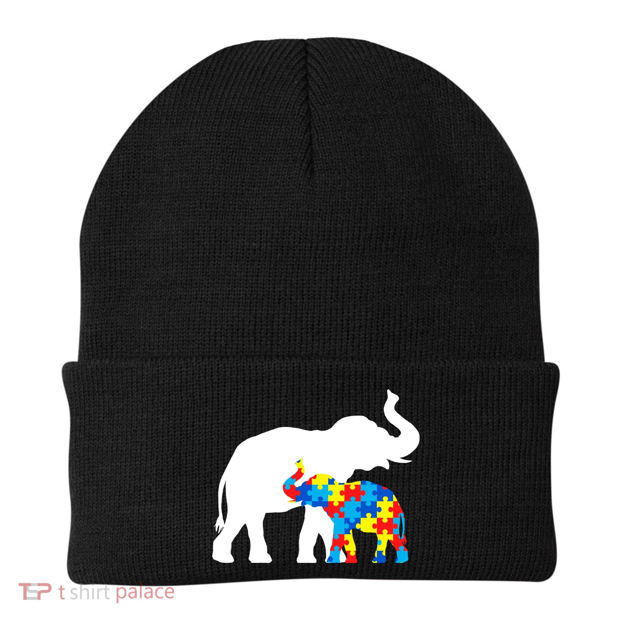 Elephant Puzzle Autism Parents Beanie