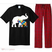 Elephant Puzzle Autism Parents Pajama Set thumb 0