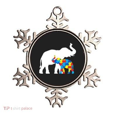 Elephant Puzzle Autism Parents Ornament