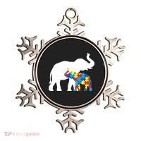 Elephant Puzzle Autism Parents Ornament thumb 0