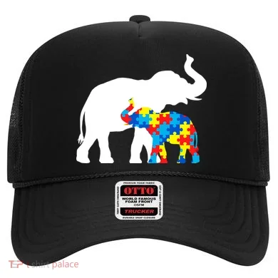Elephant Puzzle Autism Parents Hat