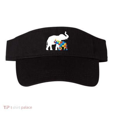 Elephant Puzzle Autism Parents Visor