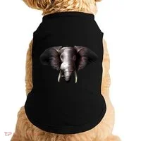 Elephant Tusks Wildlife Doggie Tank thumb 0