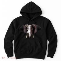 Elephant Tusks Wildlife Hoodie thumb 0