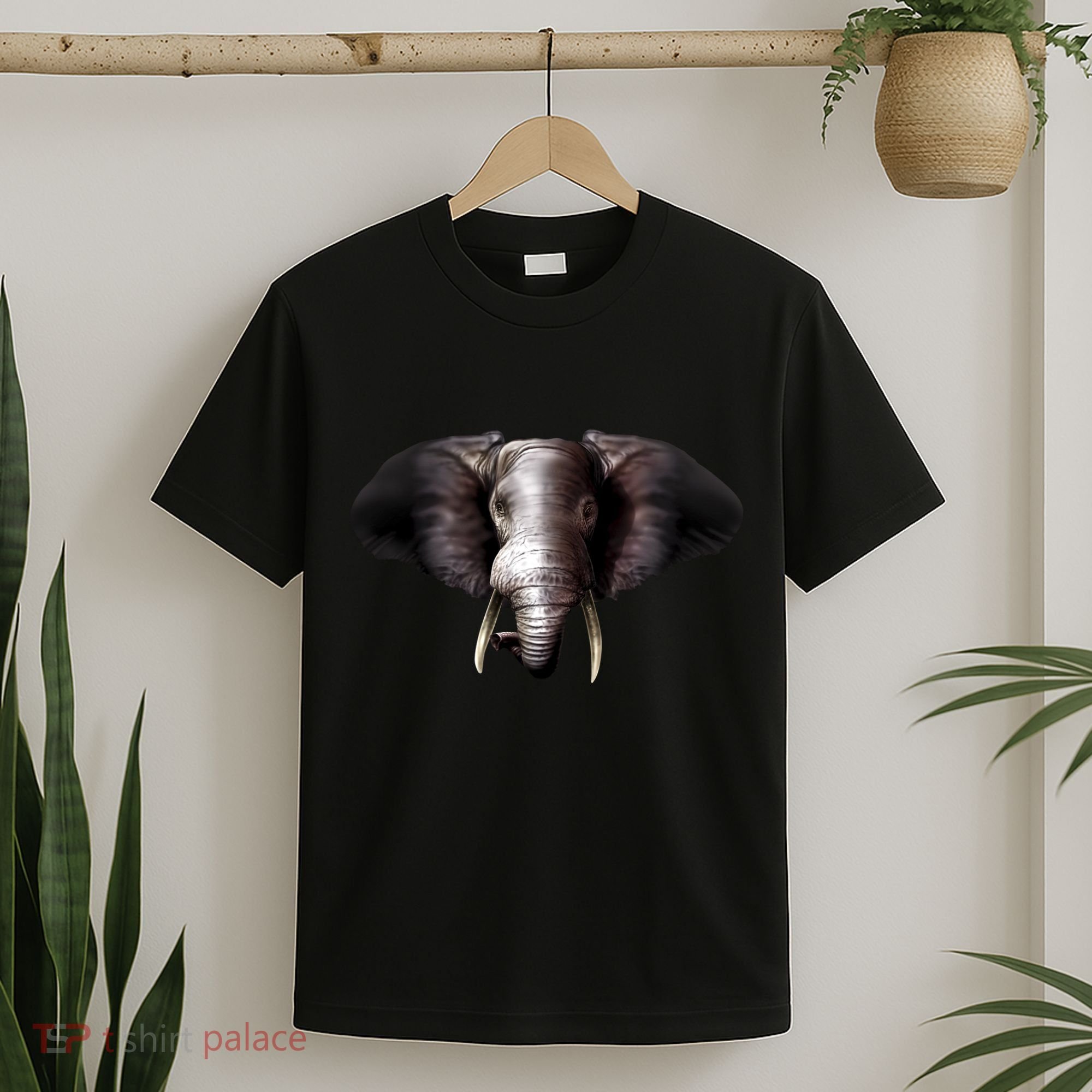 Elephant Tusks Wildlife T-Shirt