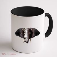 Elephant Tusks Wildlife Coffee Mug thumb 1