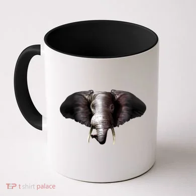 Elephant Tusks Wildlife Coffee Mug