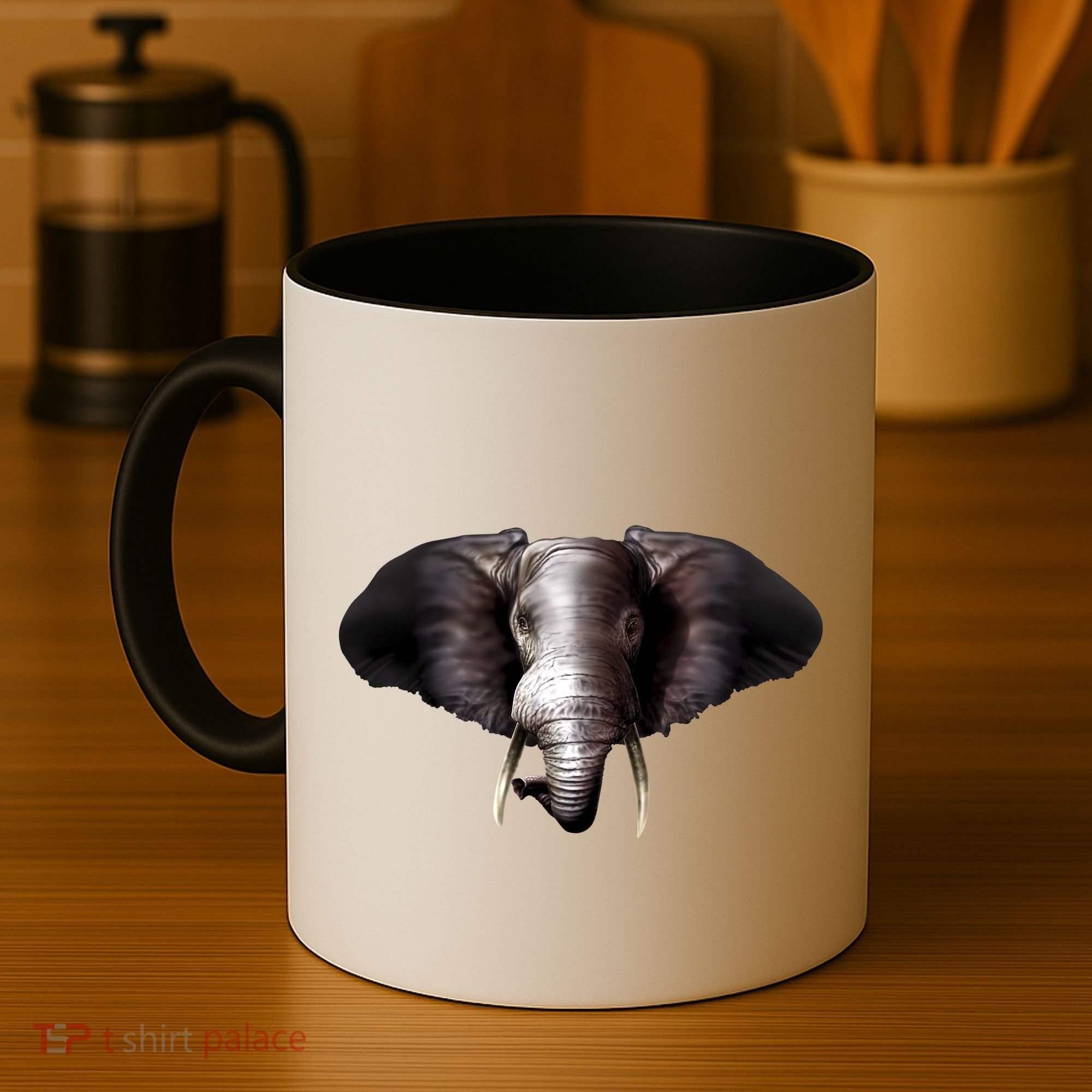 Elephant Tusks Wildlife Coffee Mug