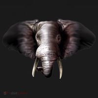 Elephant Tusks Wildlife Polo thumb 3
